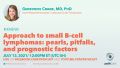Genevieve Crane - Approach to small B-cell lymphomas- Pearls, pitfalls, and prognostic factors-Crane July.jpg